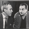 Jason Robards and Jack Dodson in publicity for the stage production Hughie 