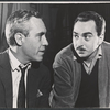 Jason Robards and Jack Dodson in publicity photo for the stage production Hughie