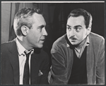 Jason Robards and Jack Dodson in publicity photo for the stage production Hughie