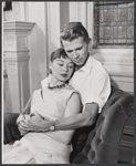 Sally Kemp and William Whitman in the stage production I am a Camera