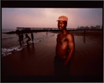 Youth on Coney Island Beach, 1991.