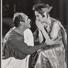 Paul Mann and Viveca Lindfors in the stage production The Golden Six