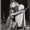 Viveca Lindfors and Paul Mann in the stage production The Golden Six