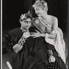 Roger Evan Boxill and unidentified actress in the stage production The Golden Six