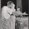 Alvin Epstein and Viveca Lindfors in the stage production The Golden Six