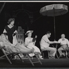 Diane Cilento, Ruth Gordon, Mildred Natwick and Ernest Truex in the stage production The Good Soup