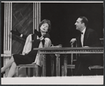 Ruth Gordon and Jules Munshin in the stage production The Good Soup