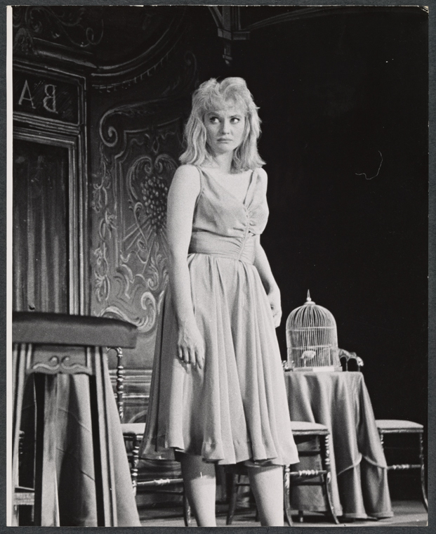 Diane Cilento in the stage production The Good Soup - NYPL Digital ...