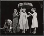 George S. Irving, Ernest Truex, Diane Cilento and Mildred Natwick in the stage production The Good Soup