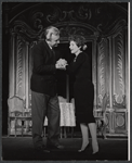 Ruth Gordon [right] and unidentified in the stage production The Good Soup