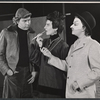 Albert Salmi, Nancy Marchand and Jane Hoffman in the 1956 Off-Boadway production of The Good Woman of Setzuan