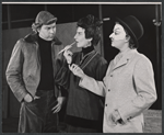 Albert Salmi, Nancy Marchand and Jane Hoffman in the 1956 Off-Boadway production of The Good Woman of Setzuan