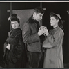 Jane Hoffman, Albert Salmi and Uta Hagen in the 1956 Off-Boadway production of The Good Woman of Setzuan