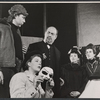 Uta Hagen, Albert Salmi, Zero Mostel, Jane Hoffman and Nancy Marchand in the 1956 Off-Boadway production of The Good Woman of Setzuan