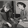 Albert Salmi and Uta Hagen in the 1956 Off-Boadway production of The Good Woman of Setzuan