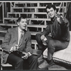 Milton Berle and director/playwright Herb Gardner in rehearsal for the stage production The Goodbye People