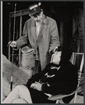 Milton Berle and Bob Dishy in the stage production The Goodbye People