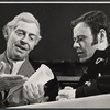 Milton Berle and Bob Dishy in the stage production The Goodbye People