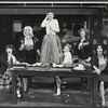 Cynthia Darlow, Char Fontane, Peggy Lee Brennan, Lorelle Brina and unidentified others in the tour of the stage production Grease