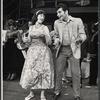 Cynthia Darlow and Vincent Otero in the tour of the stage production Grease