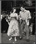 Cynthia Darlow and Vincent Otero in the tour of the stage production Grease