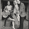 Peggy Lee Brennan [center] and unidentified others in the tour of stage production Grease