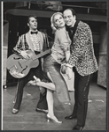 Peggy Lee Brennan [center] and unidentified others in the tour of stage production Grease