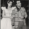 Adrian Zmed and unidentified in the tour of stage production Grease