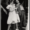 Joene Lewis and unidentified in the stage production Grease