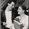 John Lansing and Marcia McClain in the touring stage production Grease