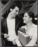 John Lansing and Marcia McClain in the touring stage production Grease