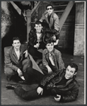 John Lansing and ensemble in the touring stage production Grease