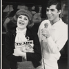 Duffi and Steve Yudson in the stage production Grease