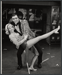 Linda Lyons and Stephen M. Groff in the stage production Grease