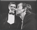 Robert Lansing and Fritz Weaver in the stage production The Great God Brown