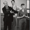 William Chapman, director George Roy Hill and Ellen McCown in rehearsal for the stage production Greenwillow