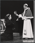Alec McCowen and Marie Paxton in the stage production Hadrian VII