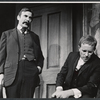 Alec McCowen [right] and unidentified in the stage production Hadrian VII