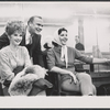 Choreographer Onna White? and unidentified people in rehearsal for the stage production Half a Sixpence