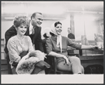 Choreographer Onna White? and unidentified people in rehearsal for the stage production Half a Sixpence