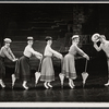 Tommy Steele (far right) and company in the stage production Half a Sixpence