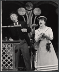 Tommy Steele and Polly James in the stage production Half a Sixpence