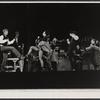 Tommy Steele (far left) and company in the stage production Half a Sixpence