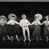 Tony Tanner i(center) and company n the stage production Half a Sixpence