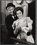 Dick Kallman and Anne Rogers in the stage production Half a Sixpence