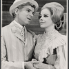 Dick Kallman and Gwyda DonHowe in the stage production Half a Sixpence