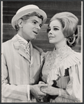 Dick Kallman and Gwyda DonHowe in the stage production Half a Sixpence