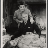 Eileen Herlie, Anthony Quayle, and Margaret Linn in the stage production Halfway Up the Tree
