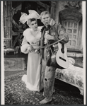 Eileen Herlie and Anthony Quayle in the stage production Halfway Up the Tree