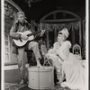 Anthony Quayle and Eileen Herlie in the stage production Halfway Up the Tree